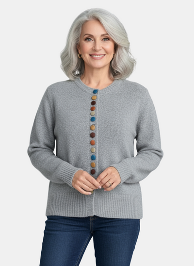 Inara | Knopf-Akzent Cardigan