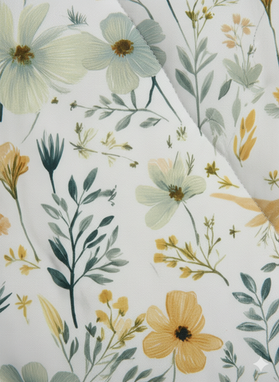 Veste matelassée à imprimé floral pour femmes