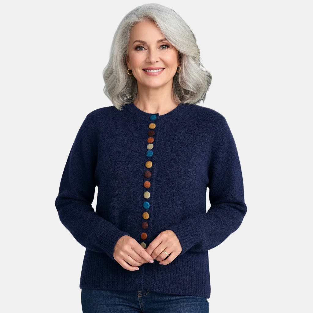 Inara | Knopf-Akzent Cardigan