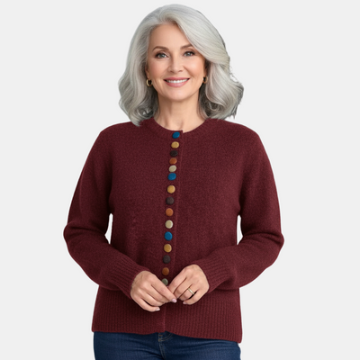 Inara | Knopf-Akzent Cardigan