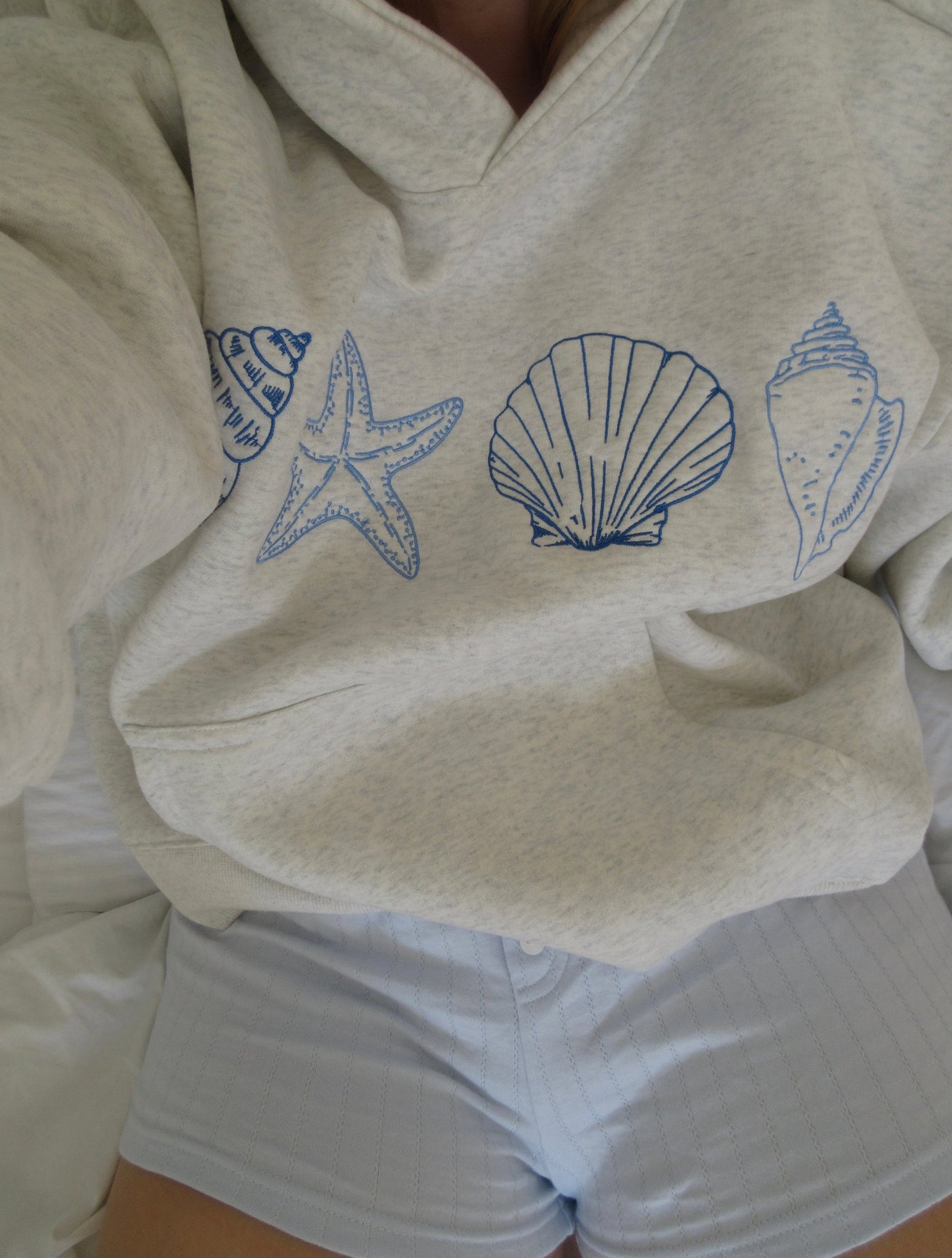 Ocenia | Unisex Sweatshirt mit Muscheln