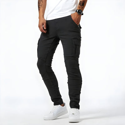 Samuel™ | Stretch Denim Cargo-Hosen
