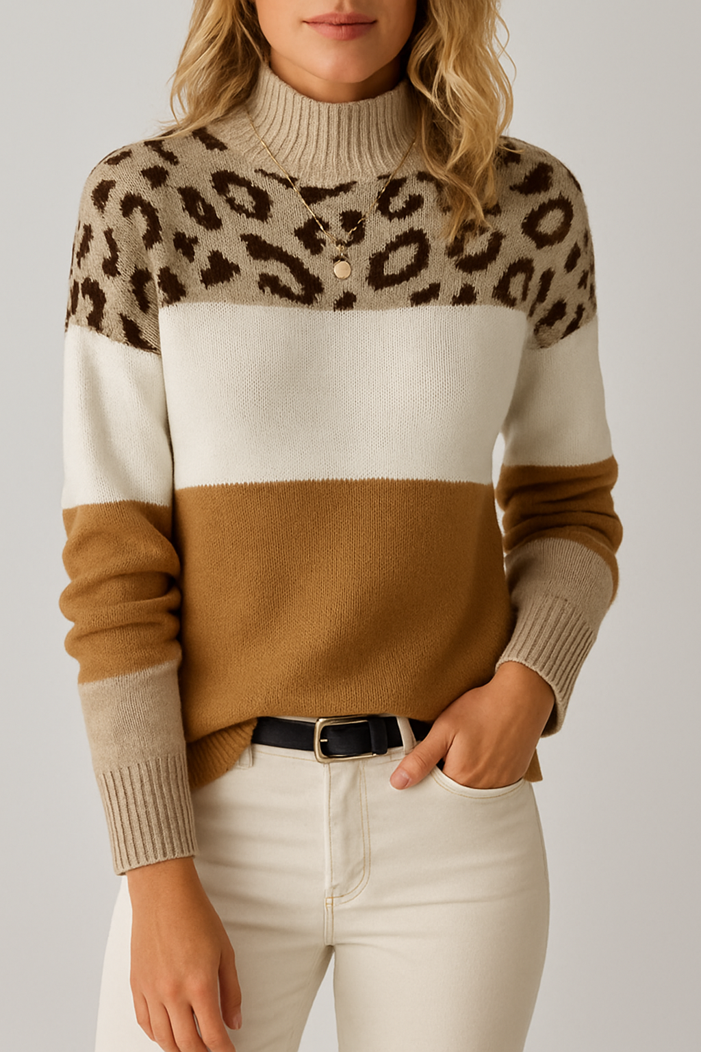 Chelsea – Stylischer Leo-Pullover