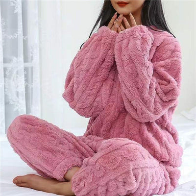 Patricia - Gemütliche Fleece-Pyjamas für Frauen