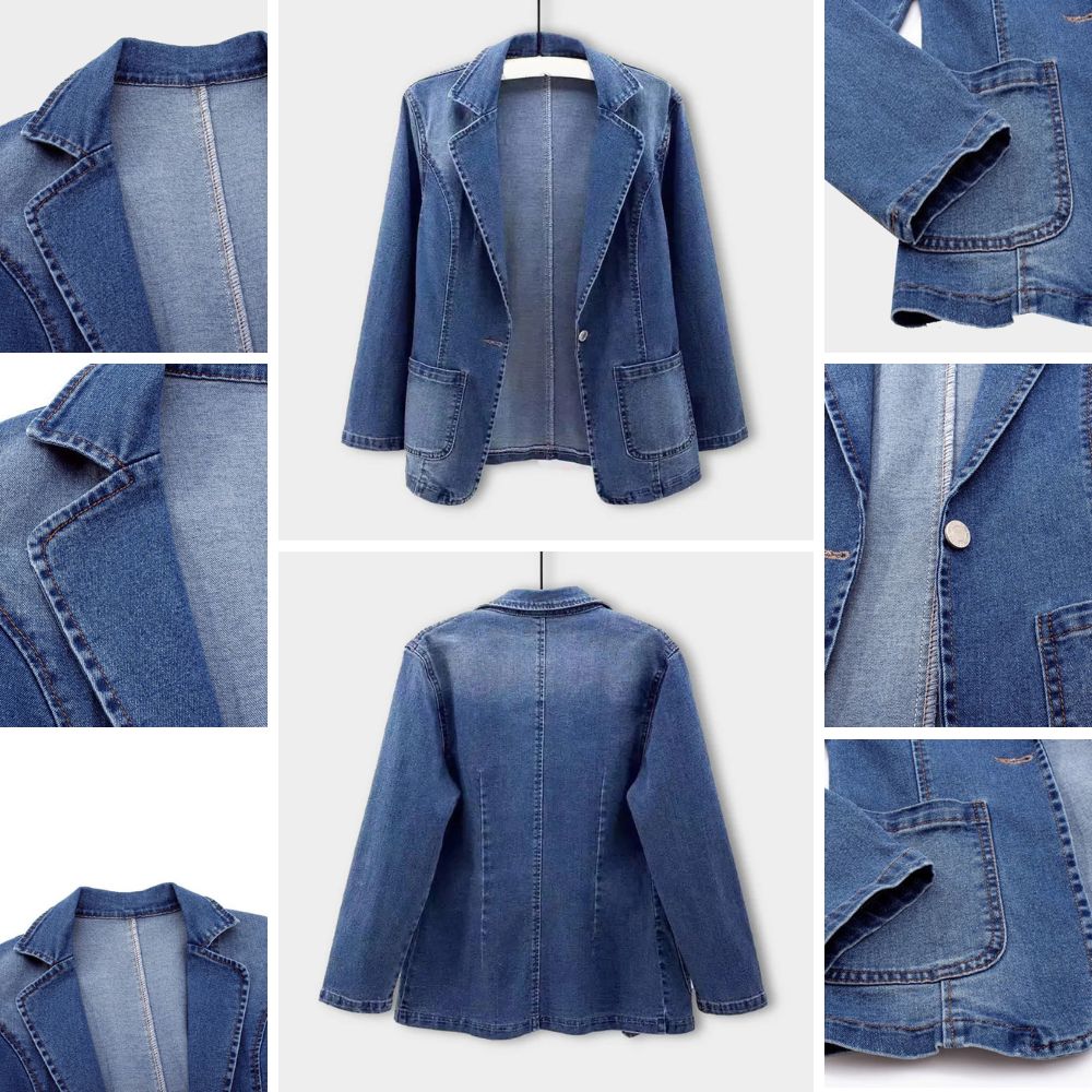 Sofia | Stilvoller Denimblazer für Frauen