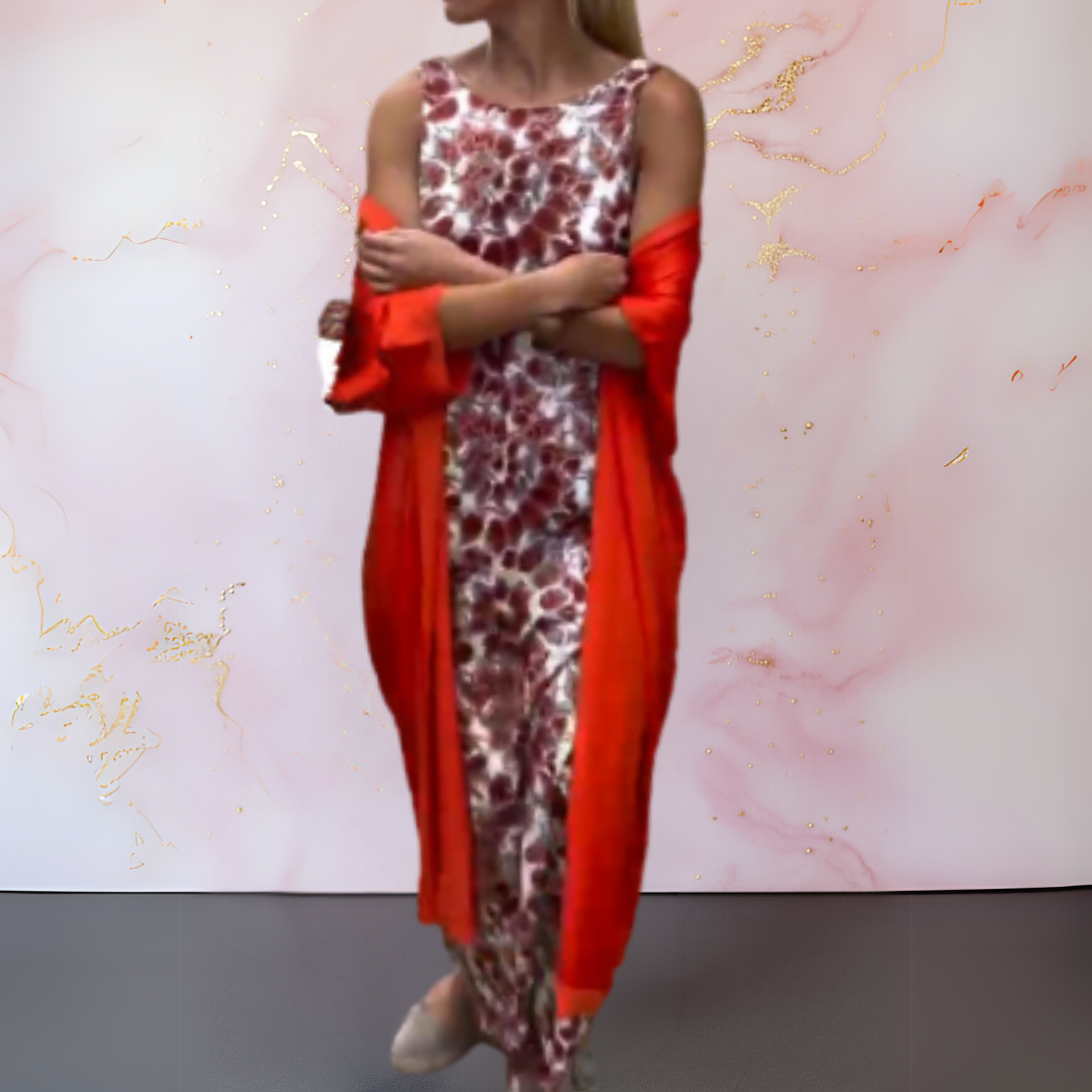 Daniela - Elegantes Kleid mit Strickjacke