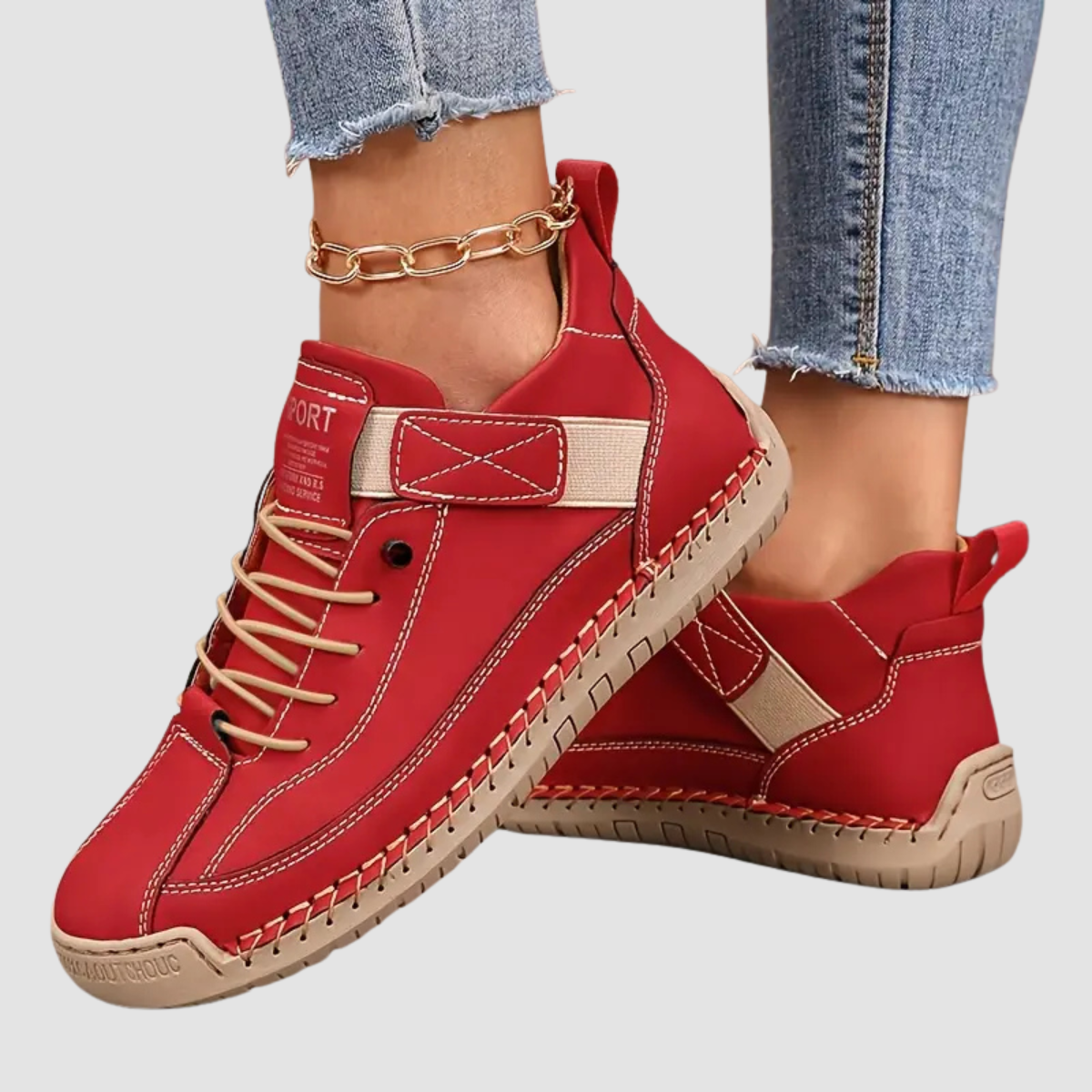 Sophie™ | Komfort Wanderschuhe Beige