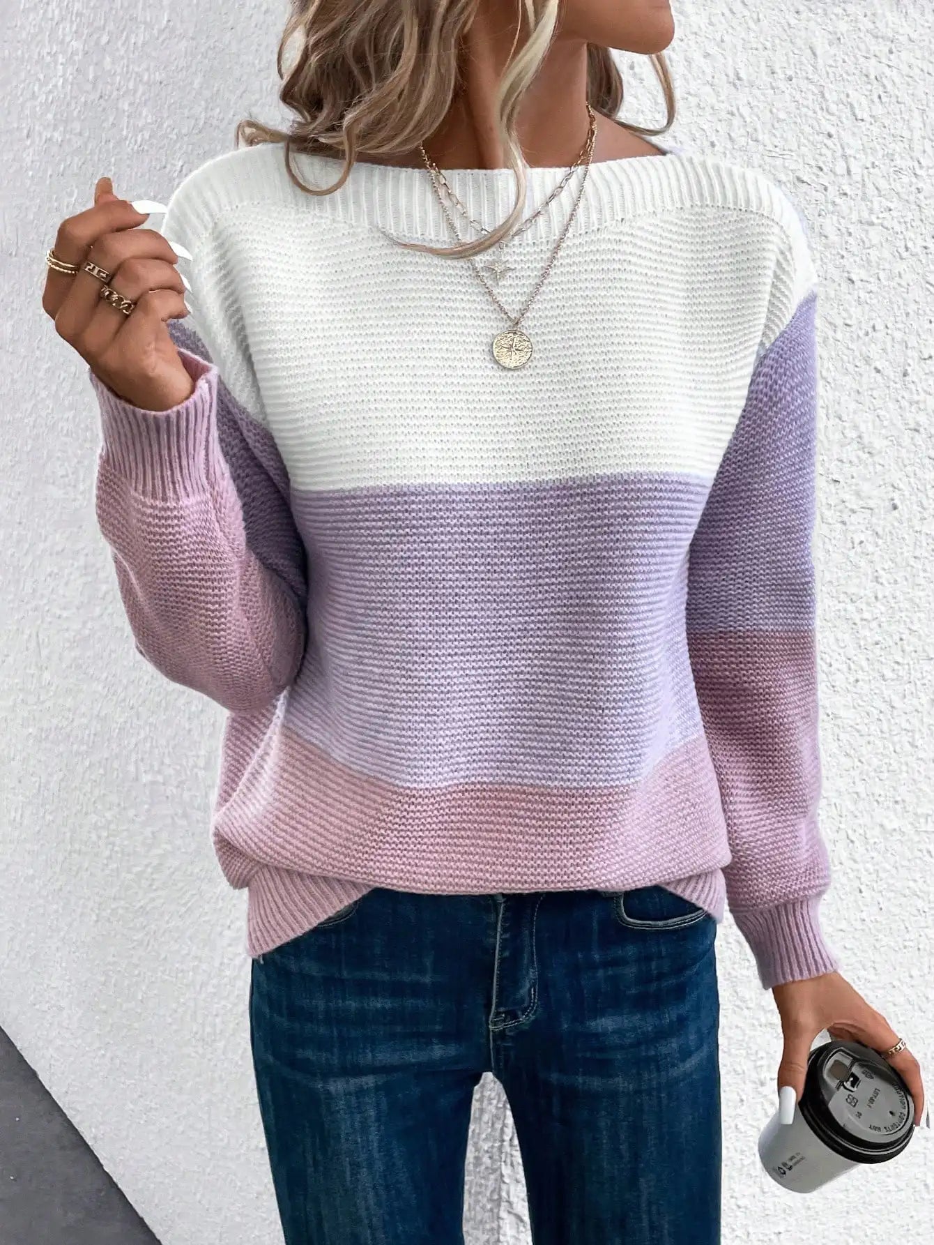 Carly - Weicher Berührungsstrickpullover