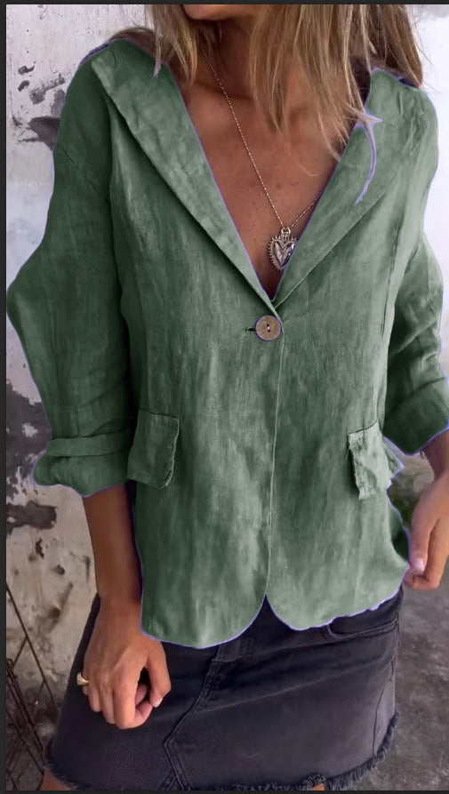 NORTHLINE STUDIO | LÄSSIGER EIN-KNOPF-BLAZER