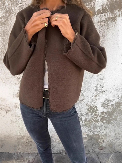 NORTHLINE STUDIO | JACKEN MIT ROHEM RAND