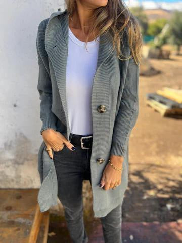 NORTHLINE STUDIO | LANGER KAPUZENCARDIGAN