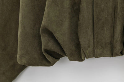 Alina™ Oversize-Wildledermantel