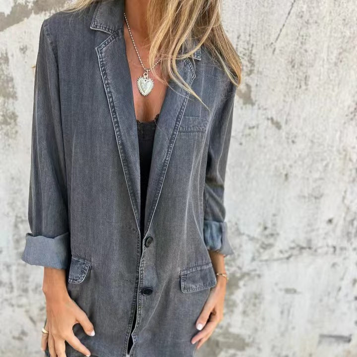 NORTHLINE STUDIO | LÄSSIGER DENIM BLAZER