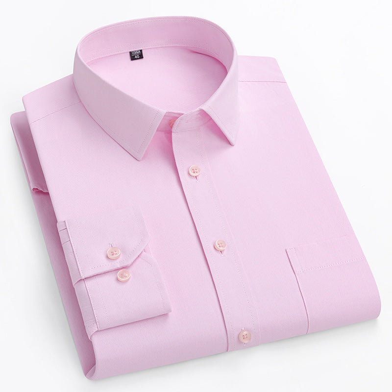 Langarmhemd schlicht