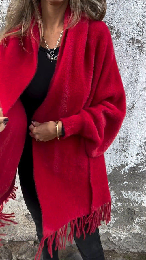 NORTHLINE STUDIO | ELEGANTER FRANSEN-CARDIGAN