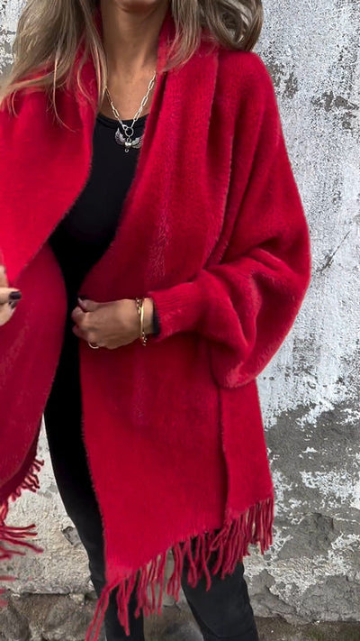 NORTHLINE STUDIO | ELEGANTER FRANSEN-CARDIGAN