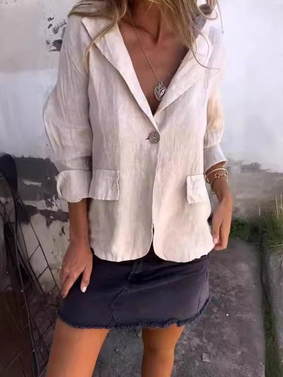 NORTHLINE STUDIO | LÄSSIGER EIN-KNOPF-BLAZER