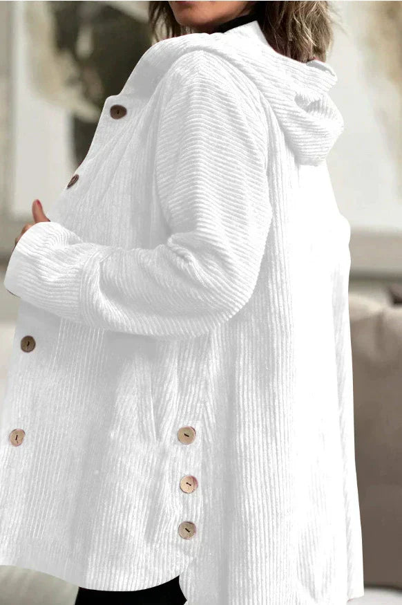 Ibby | Gemütliche Cordjacke mit Kapuze