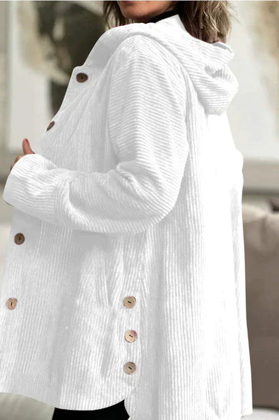 Ibby | Gemütliche Cordjacke mit Kapuze