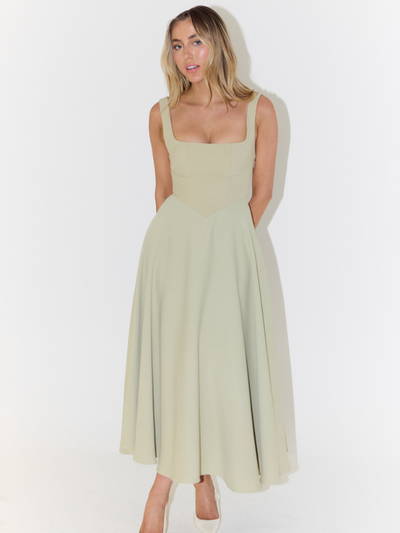 Grace - Elegantes Midi-Kleid