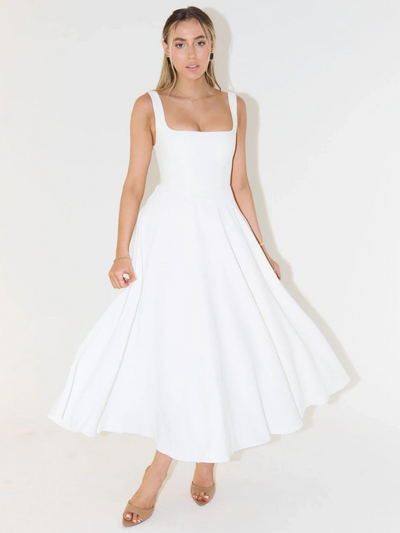 Grace - Elegantes Midi-Kleid