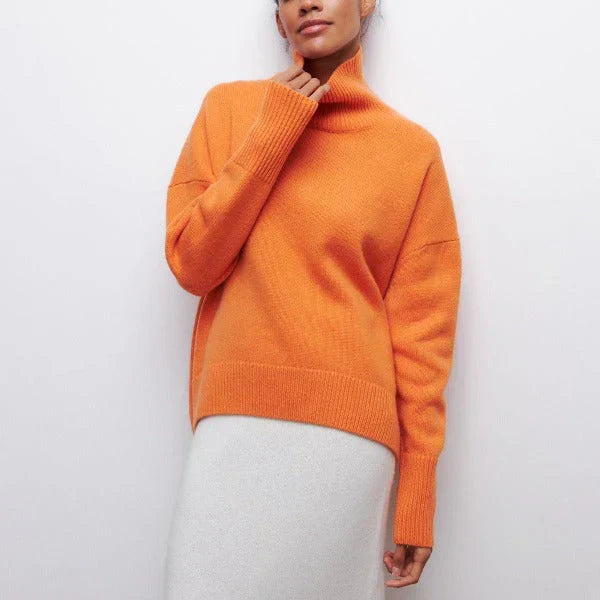 Amandine | Oversized Rollkragenpullover
