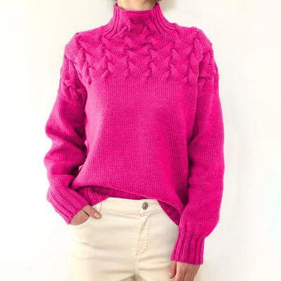Elena | Warmer Strickrollkragen