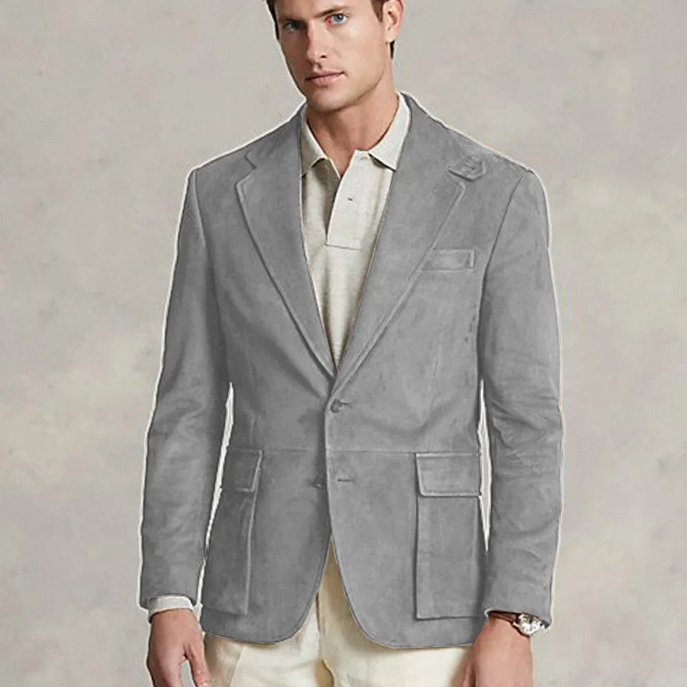 Marc | Lässiger Wildlederblazer, Slim-Fit, Bestseller