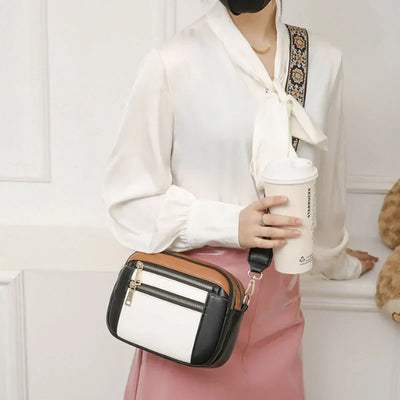 Violett | Finnische Leder Umhängetasche