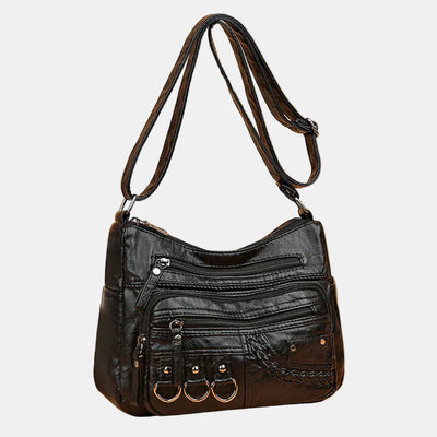 SUZY | STILVOLLE MEHRLAGIGE CROSSBODY-TASCHE
