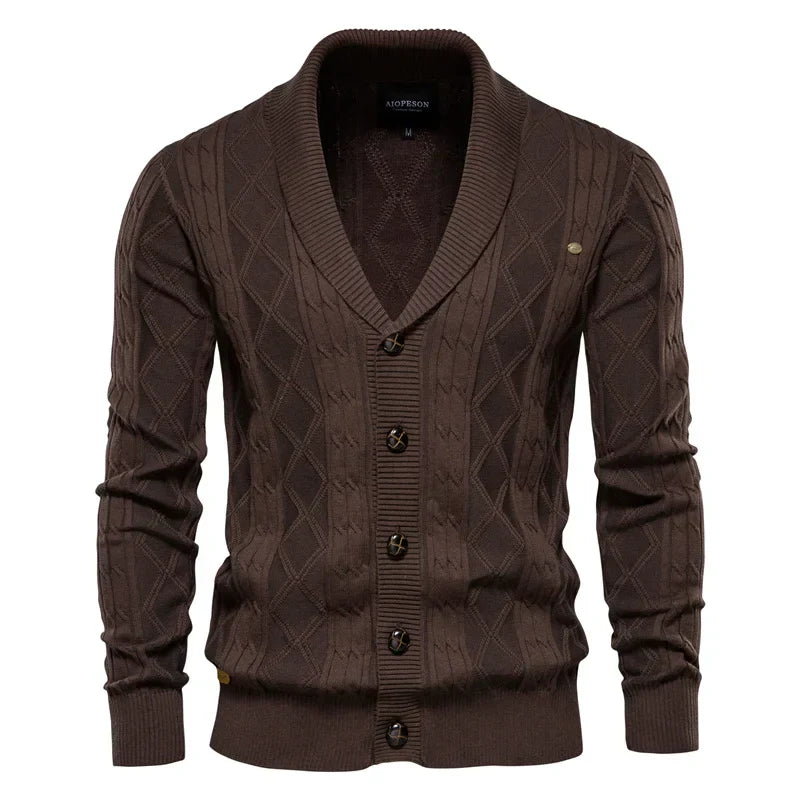Koelman | Herren Cardigan mit Knopfverschluss