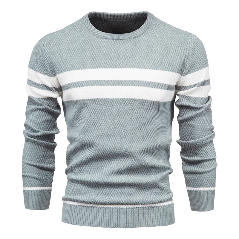 Laluna® | Herrenpullover mit Streifen