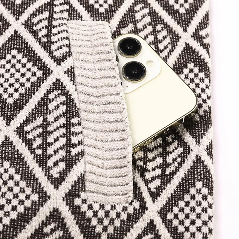 Louis | Dickes Samt mit Reißverschluss