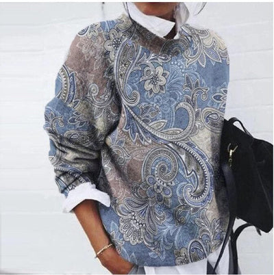 Talbot | Trendy Floral Sweater