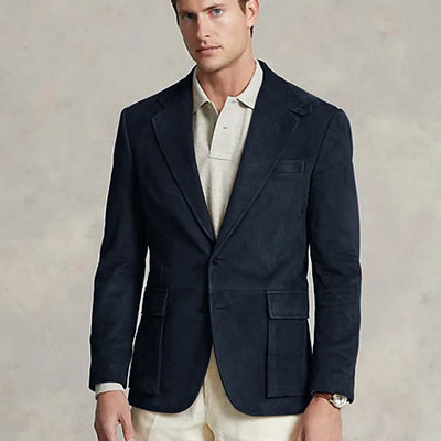 Marc | Lässiger Wildlederblazer, Slim-Fit, Bestseller