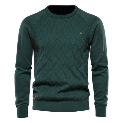 Laluna® | Herrenpullover mit Karodesign
