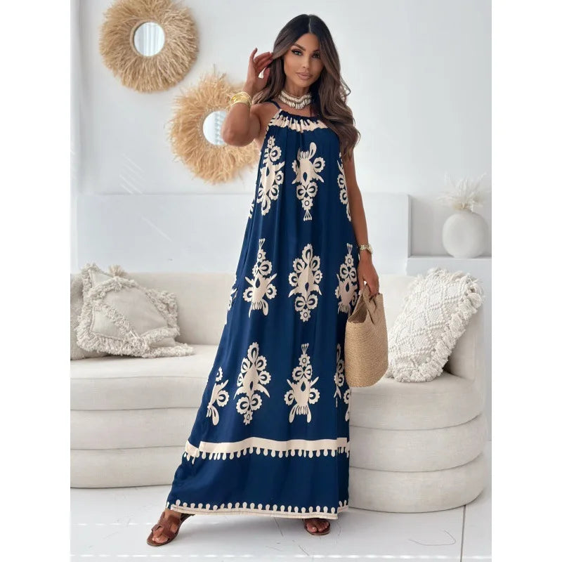 Rachel | Bohemian Maxi-Kleid