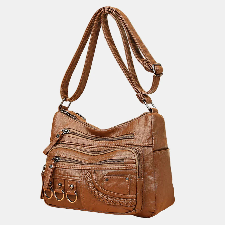SUZY | STILVOLLE MEHRLAGIGE CROSSBODY-TASCHE