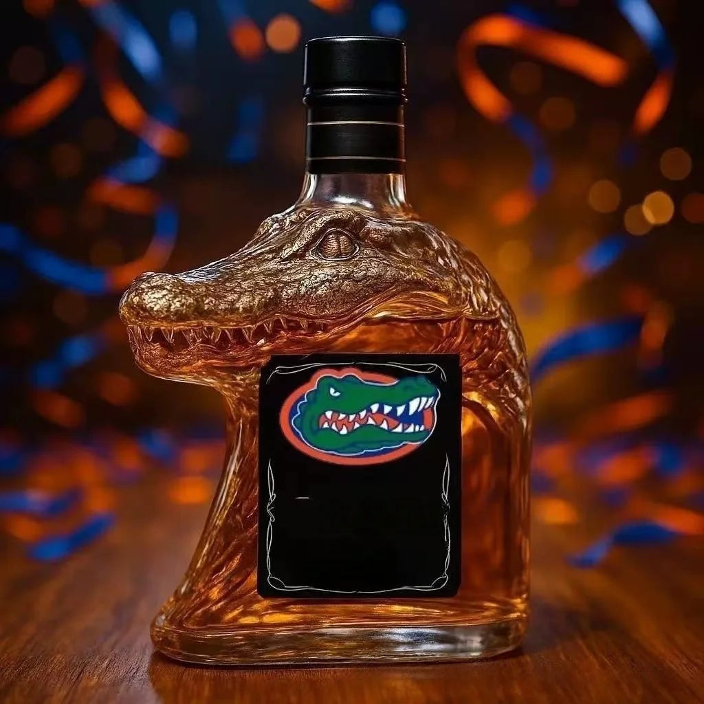 Krokodil | Whiskey-Dekanter mit Tiermotiv