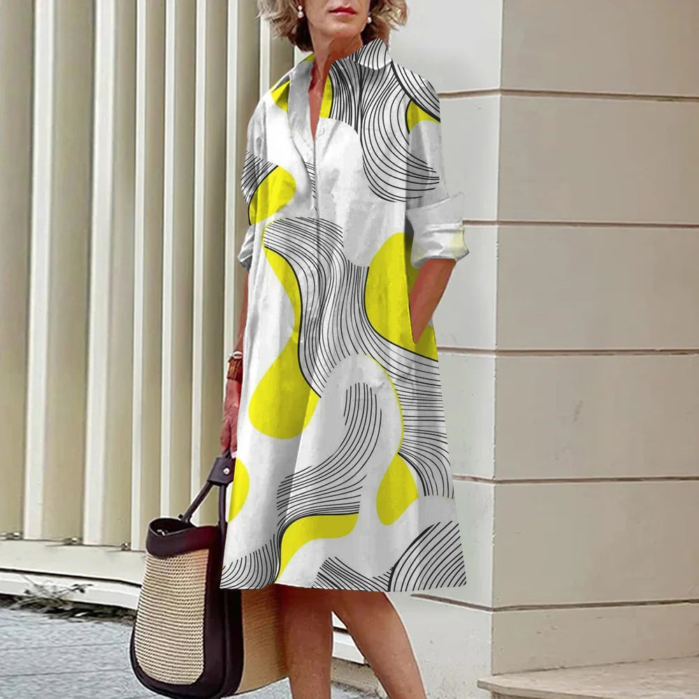 JASMIN – Midikleid Cardigan-Stil