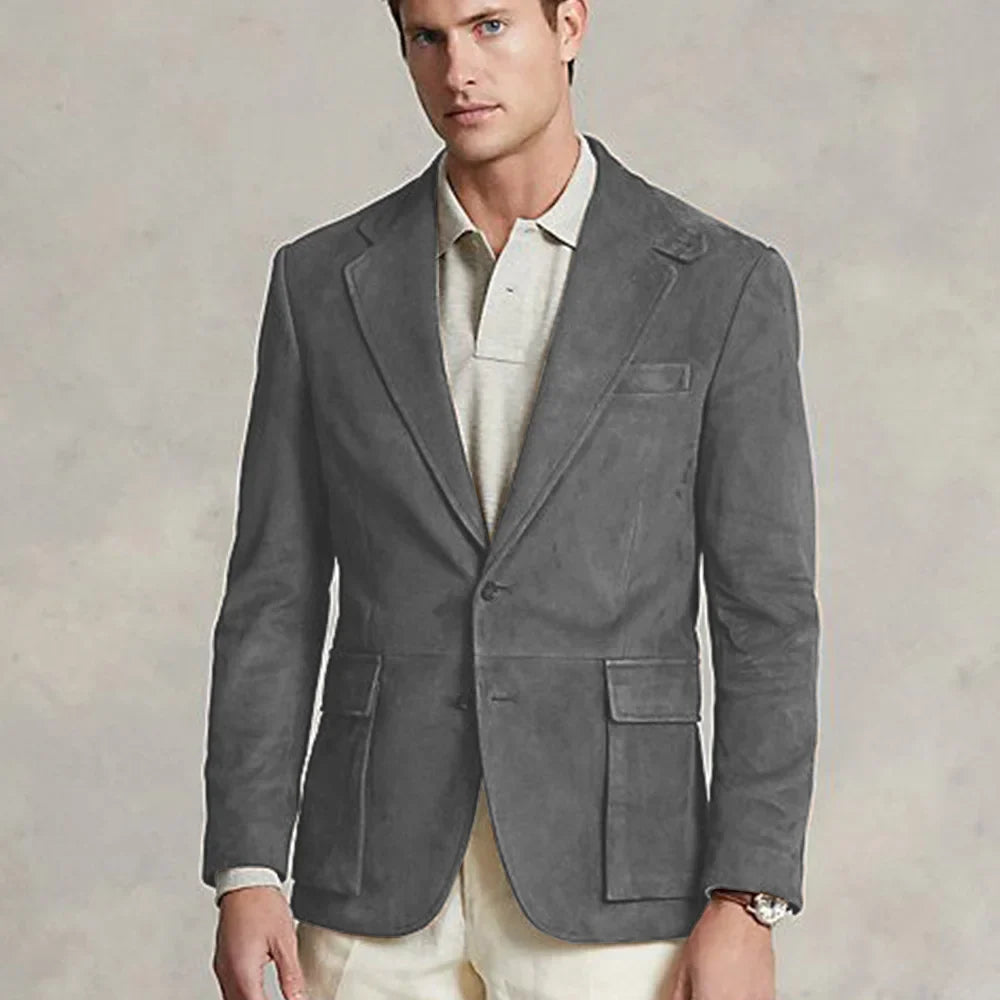 Marc | Lässiger Wildlederblazer, Slim-Fit, Bestseller