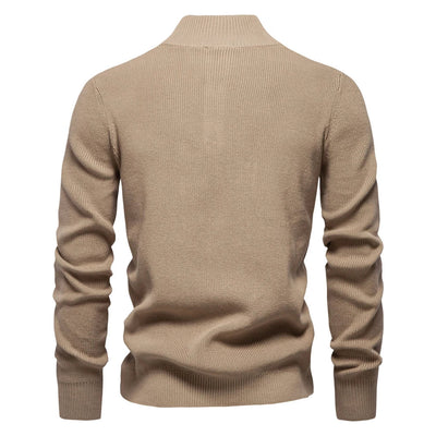 Laluna® | Herrenpullover mit Knopfdesign