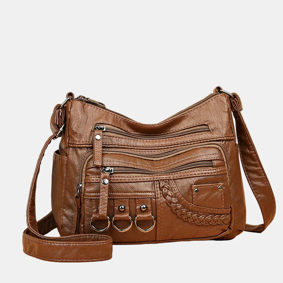 SUZY | STILVOLLE MEHRLAGIGE CROSSBODY-TASCHE