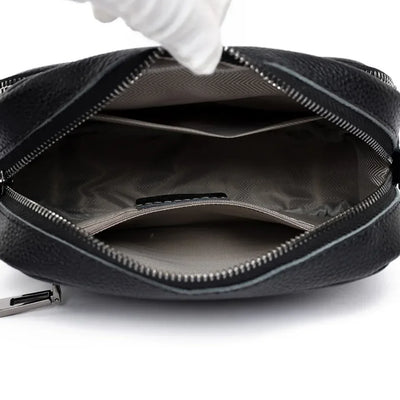 Maeve | Raffiniertes Leder Schultertasche