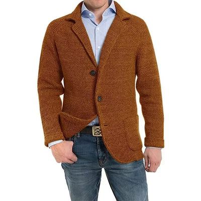 Marcs Lässiger Cardigan für Herren: Komfort und Stil mit Praktischer Tasche