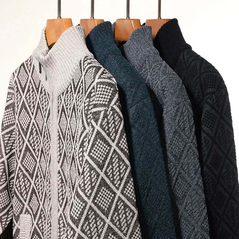 Louis | Dickes Samt mit Reißverschluss