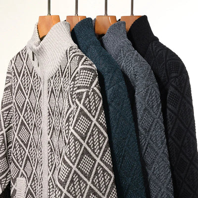 Louis | Dickes Samt mit Reißverschluss