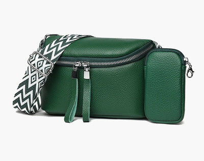 Nina | Fein geschliffene Lederumhängetasche