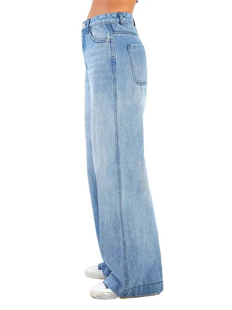Lockere weite Jeans
