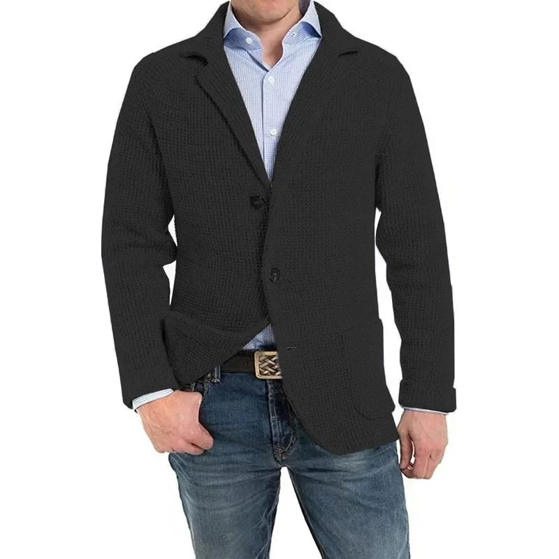 Marcs Lässiger Cardigan für Herren: Komfort und Stil mit Praktischer Tasche